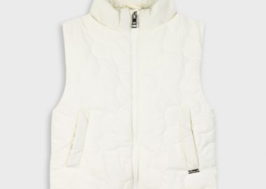 Αμάνικο μπουφάν γιλέκο για κορίτσι | ΚΡΕΜ - Energiers - 